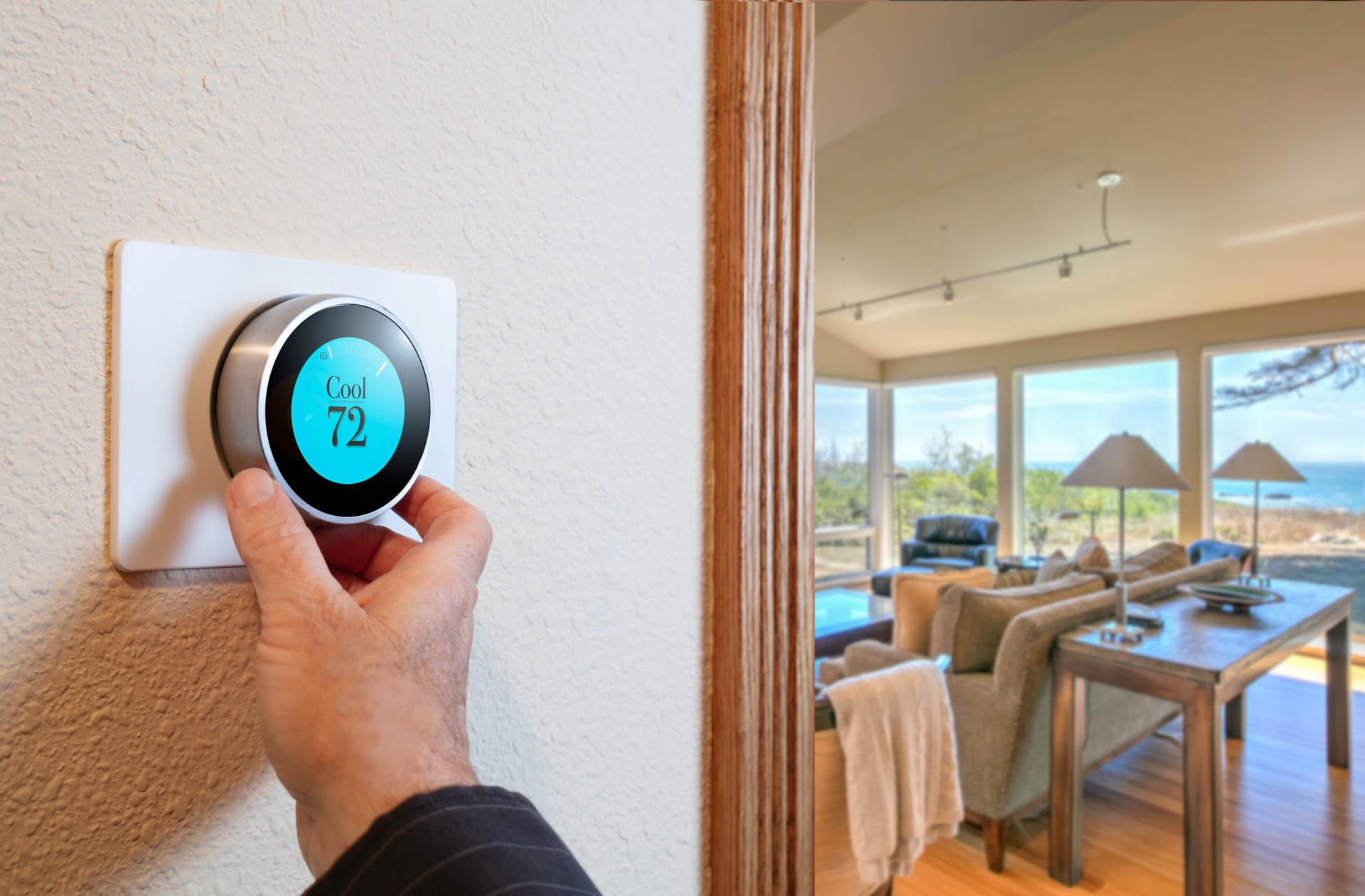Digital Thermostat: Home thermostat for internet wireless technology
